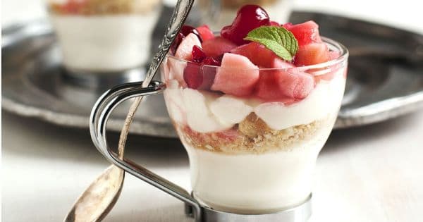 Meyveli Dondurmalı Cheesecake