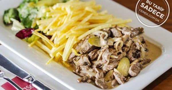 Beef Stroganoff Salatası