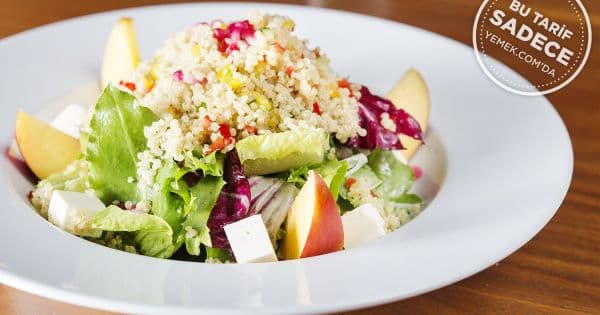 Keçi Peynirli Kinoa Salatası