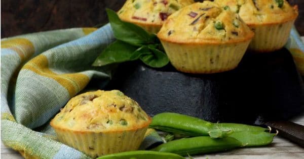 Bezelyeli Muffin