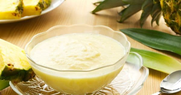 Ananaslı Puding