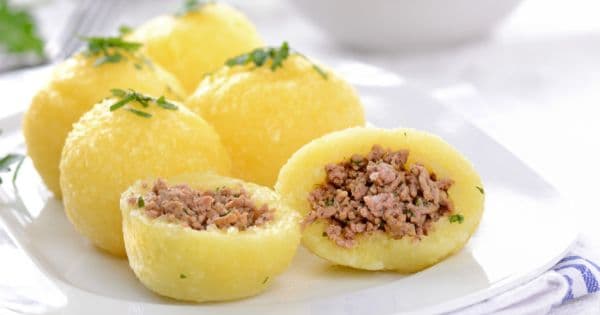 Kıyma Dolgulu Patates Topları