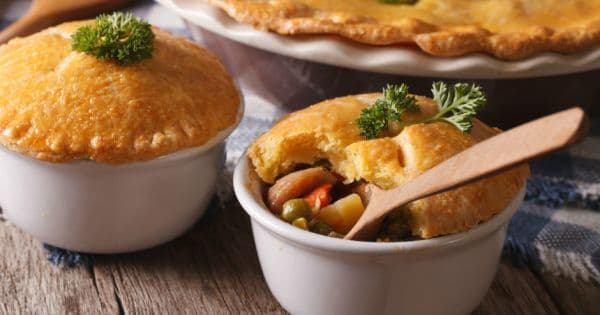 Sebzeli Tavuklu Tart