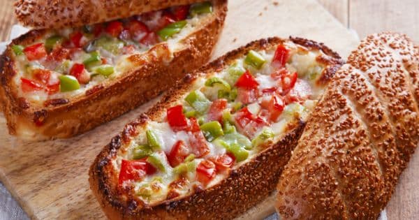 Dolgulu Kaşarlı Simit