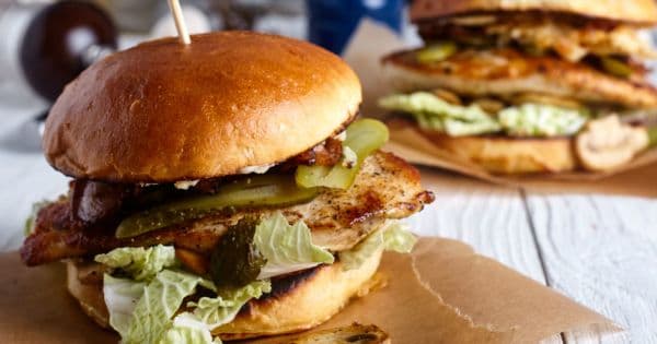 Izgara Tavuk Burger