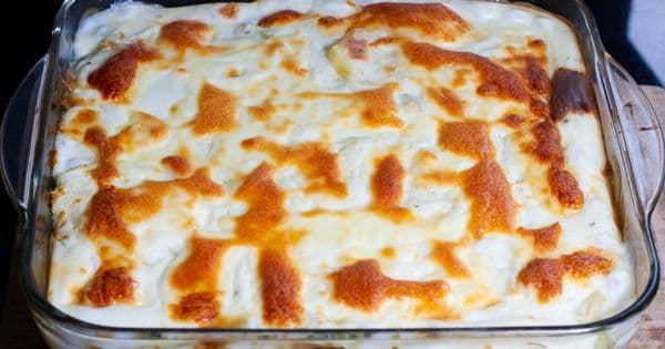Pırasalı Patates Graten