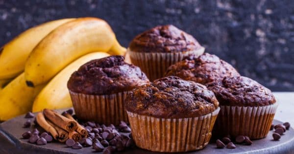 Şekersiz Yağsız Kakaolu Muffin