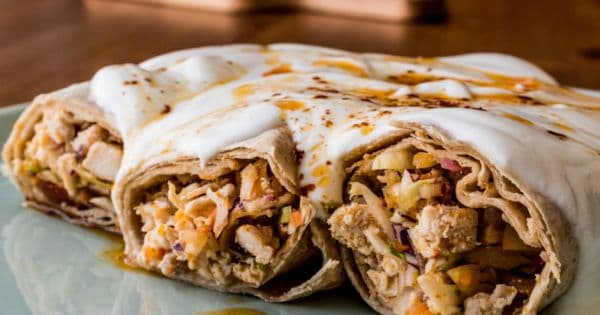 Yoğurtlu Tavuk Dürüm