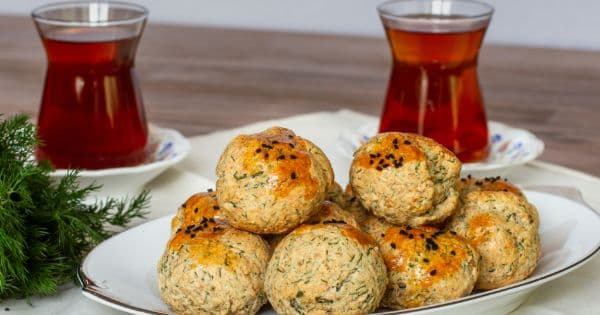 Tam Buğday Unlu Dereotlu Poğaça