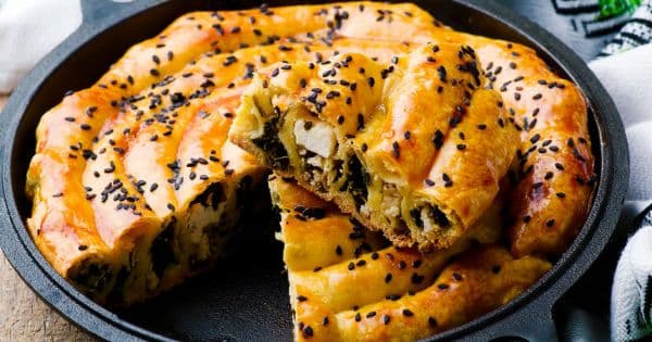 Ispanaklı Peynirli Börek