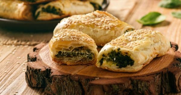 Ispanaklı Rulo Börek
