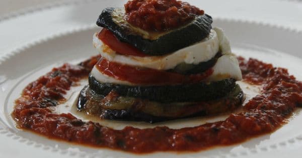 Mozzarella Peynirli Sebze Katları