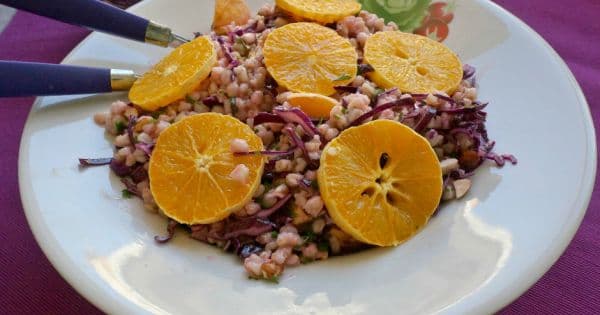 Portakallı Buğday Salatası