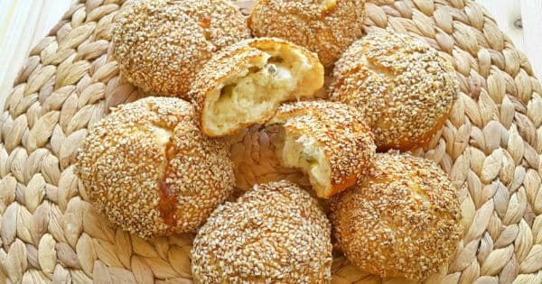 Simit Tadında Poğaça Topları
