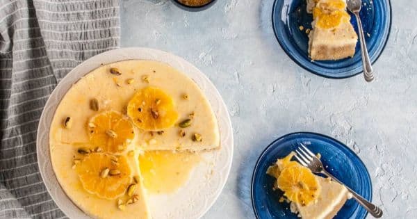 Portakallı Cheesecake