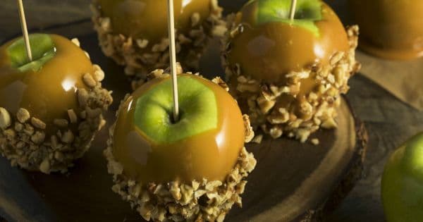 Karamelli Elma Şekeri