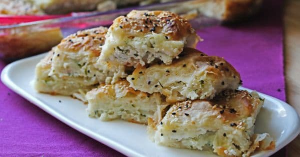 Sütlü Serpme Börek