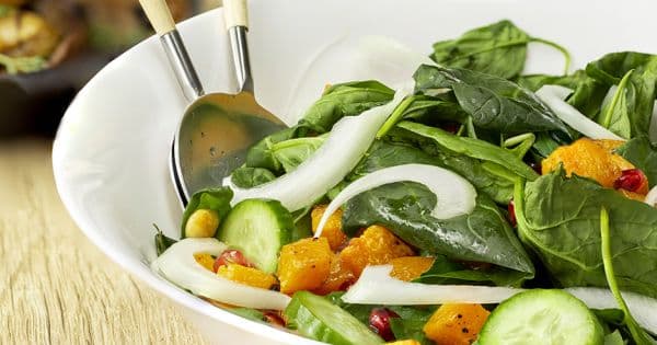 Bal Kabaklı Ispanak Salatası