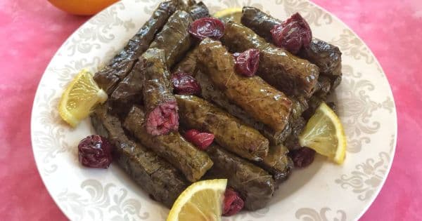 Vişneli Yaprak Sarma
