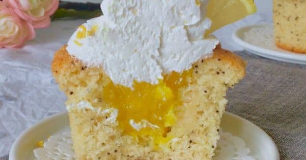 Limon Dolgulu Cupcake