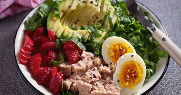 Bol Proteinli Ton Balıklı Salata