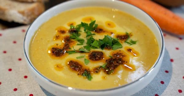 Patatesli Havuçlu Mercimek Çorbası