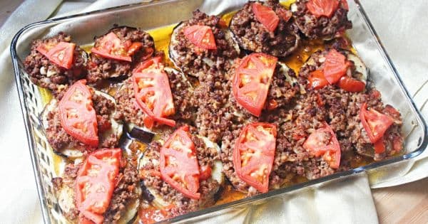 Fırında Patlıcan Oturtma