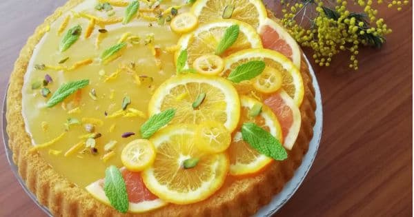 Portakallı Tart Kek