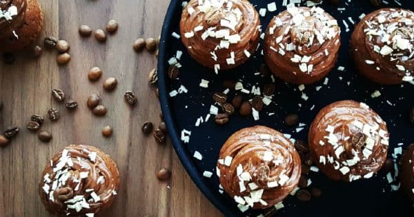 Kahve Kremalı Cupcake