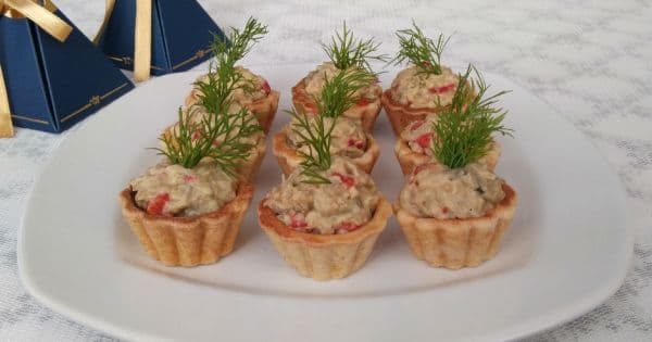 Köz Patlıcanlı Mini Tartolet