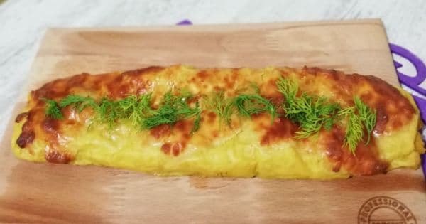 Fırında Tavuklu Rulo Patates