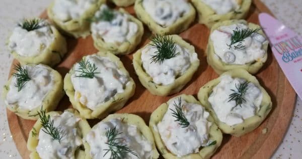 Garnitürlü Patates Çanakları