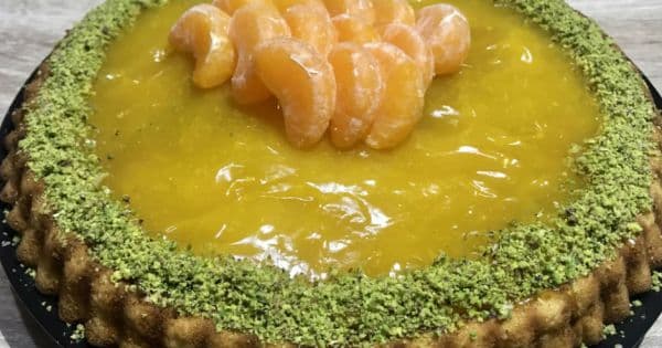 Mandalinalı Tart Kek