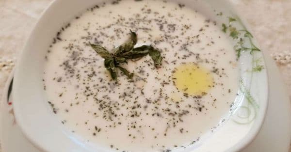 Soğuk Ayran Çorbası