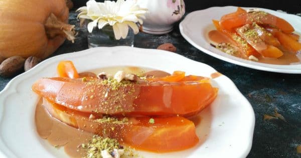 Kireçte Kabak Tatlısı