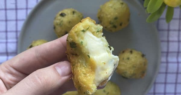 Peynirli Patates Topları