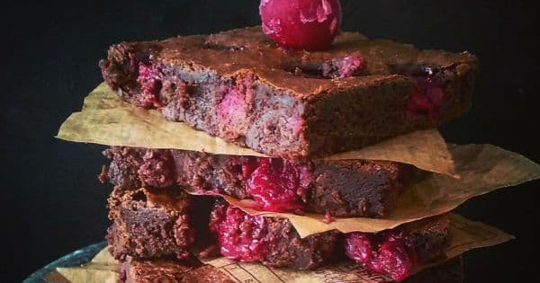 Vişneli Brownie