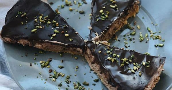 Çikolatalı Raw Cheesecake