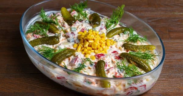 Köz Biberli Patates Salatası