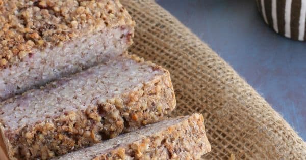 Glutensiz Vegan Karabuğday Ekmeği