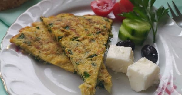 Kabak İçiyle Omlet