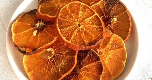 Kurutulmuş Mandalina Dilimleri