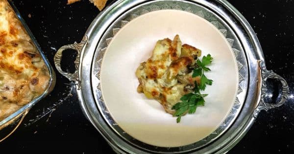 Patatesli Mantarlı Graten