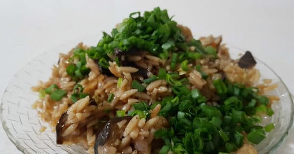 Patlıcanlı Şehriye Pilavı