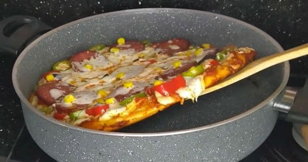 Tavada 5 Dakika Pizzası