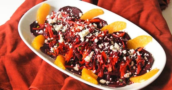 Tulum Peynirli Pancar Salatası