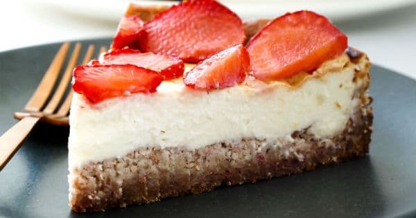 Fit San Sebastian Cheesecake