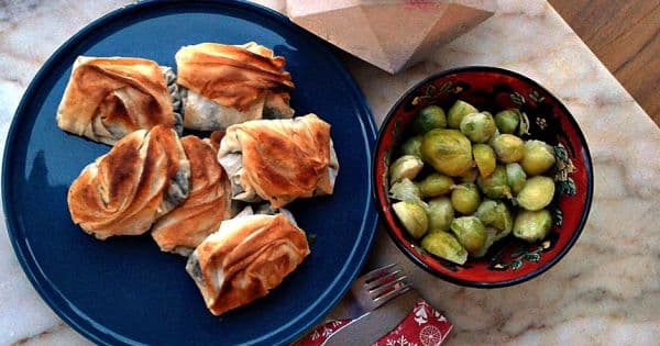 Ispanaklı Midye Börek