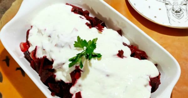 Yoğurtlu Pancar Kavurması