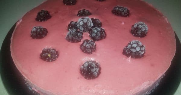Böğürtlenli Cheesecake